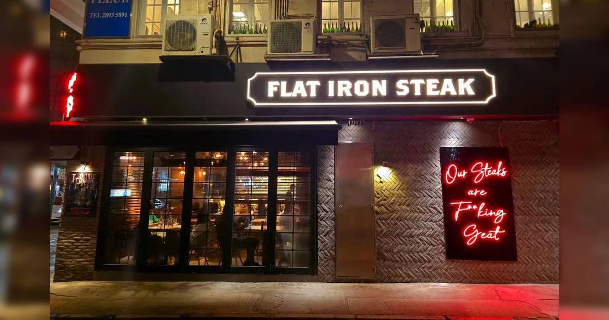 FLAT IRON STEAK – 灣仔餐廳 必食Flat Iron Steak