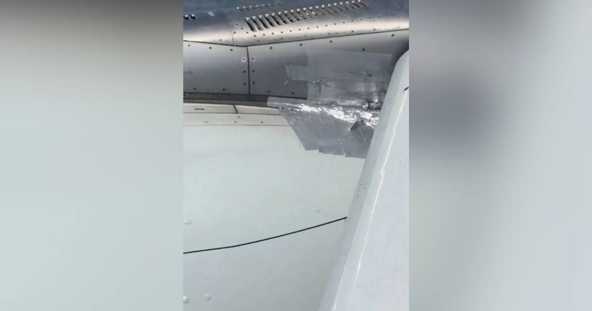 乘客見維修員用銀色膠紙修補機翼　質疑飛機安全性　航空公司咁回應！