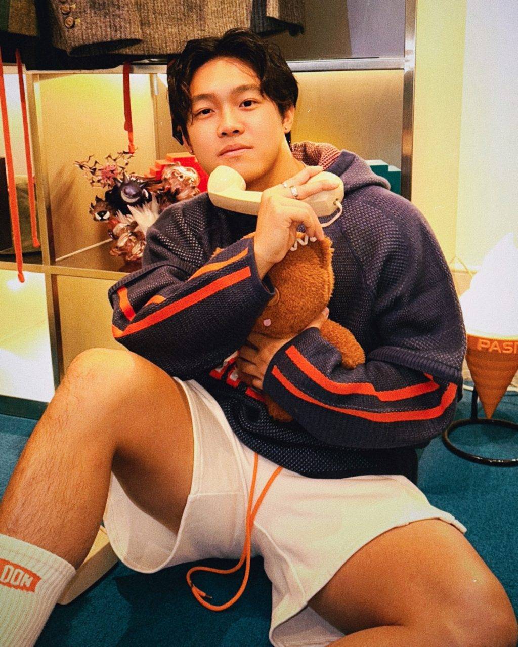 林澤謙 陽光型男!(圖片來源:IG@_himlim_)
