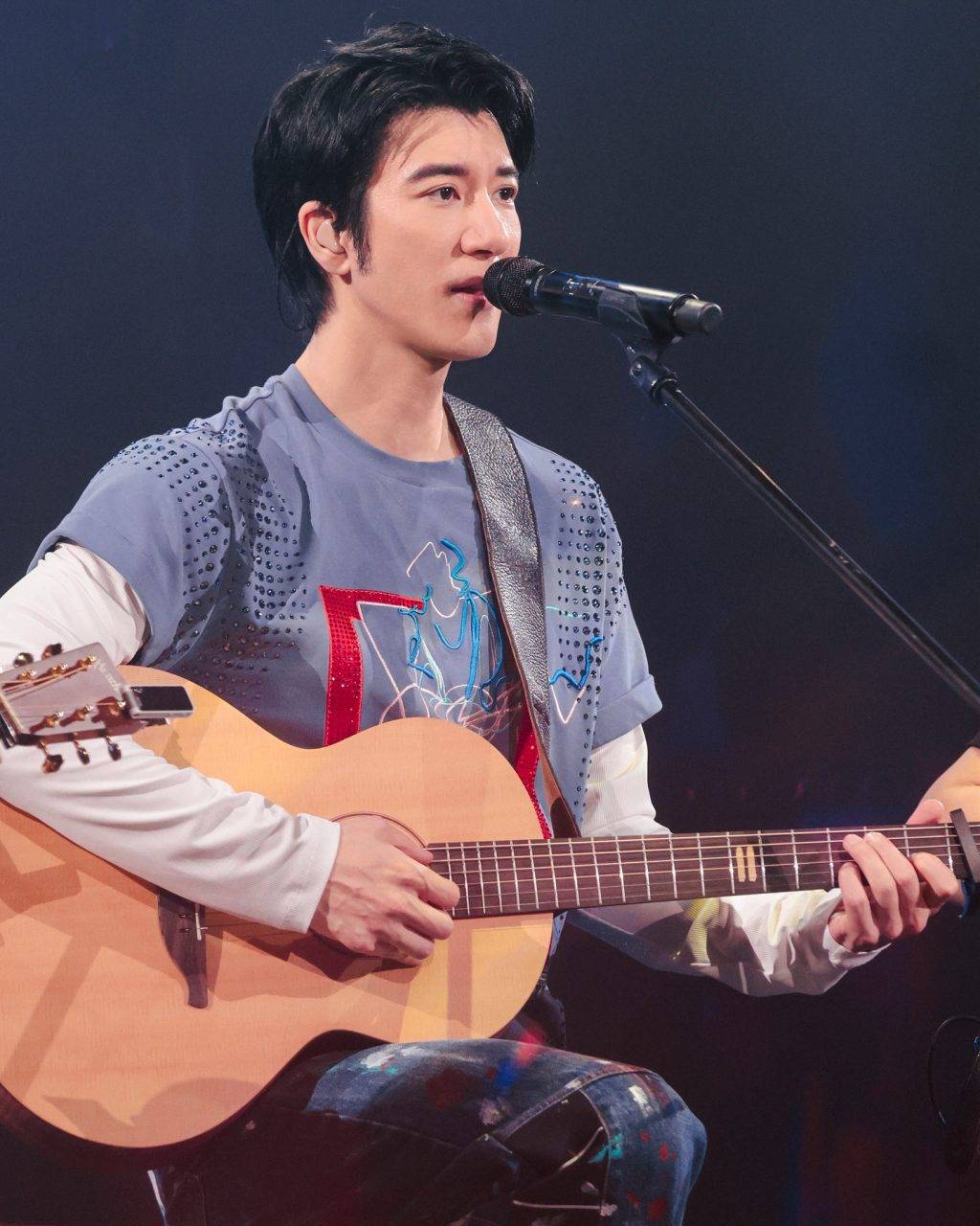 萬梓良 兒子 亦有人指萬大千撞樣情歌王子王力宏。(圖片來源:ig@wangleehom)