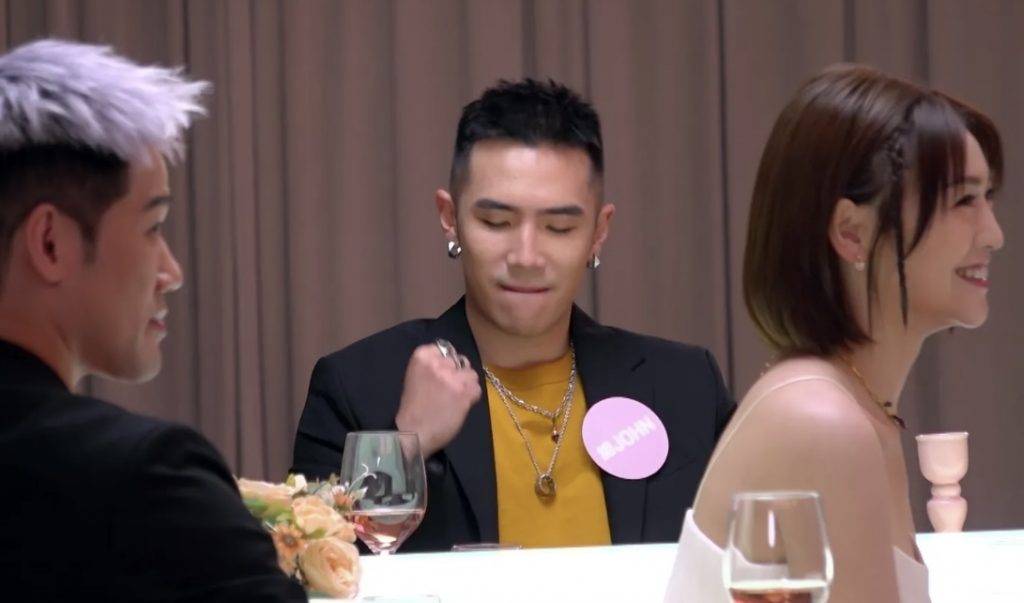 細john 姜卓文 女神配對計劃 姜大衞 關嘉敏 (圖片來源:TVB)