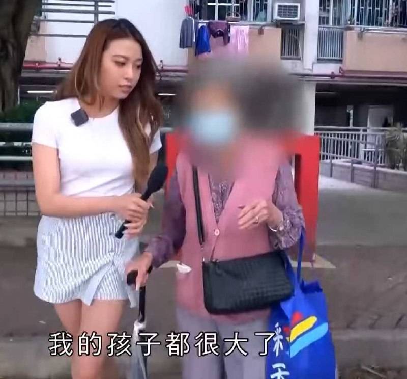 東張西望 敲腳婆婆 (圖片來源:TVB官方網站)