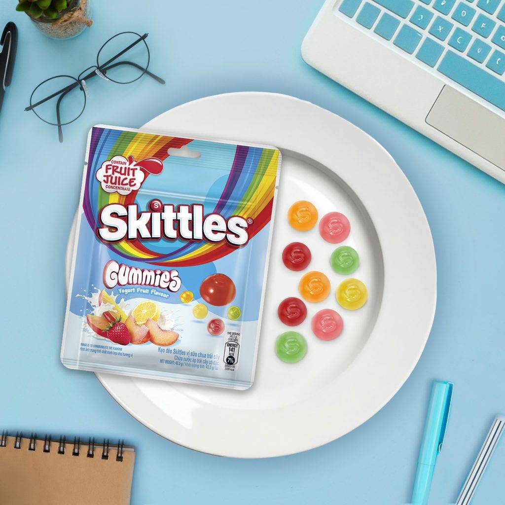 skittles 免費派30萬份彩虹軟糖! (圖片來源:官方圖片)