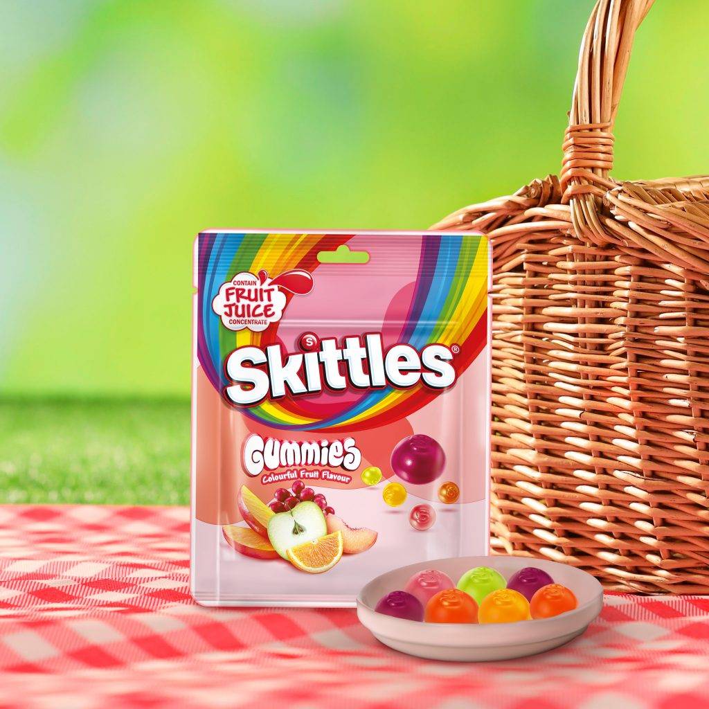 skittles 免費派30萬份彩虹軟糖! (圖片來源:官方圖片)