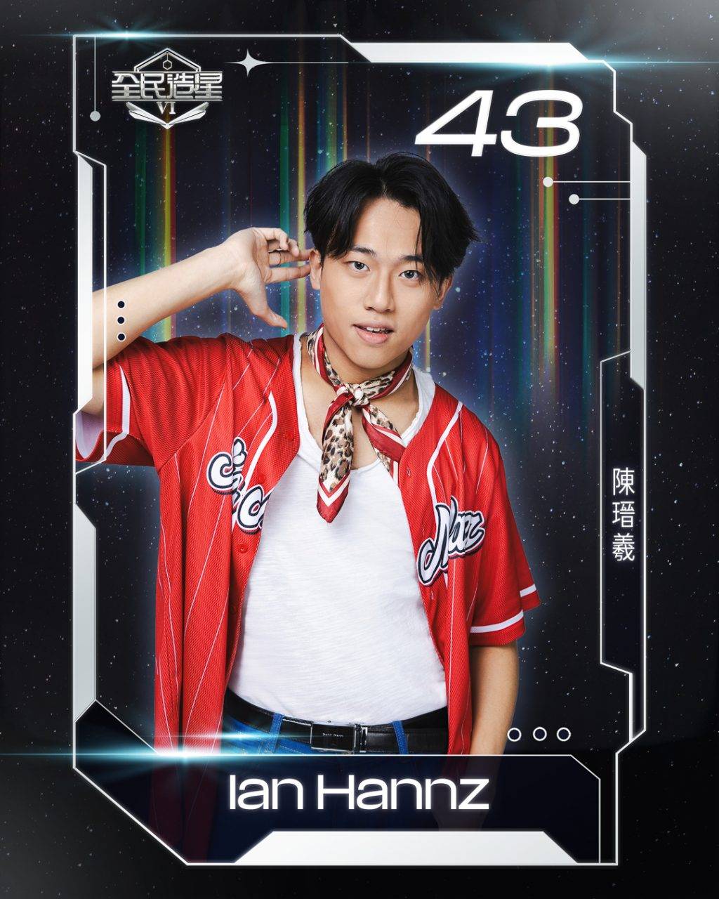 全民造星6 99強 40歲 Ian Hannz 得到一眾參賽者評選為「心水3甲」(圖片來源:Ian Hannz )
