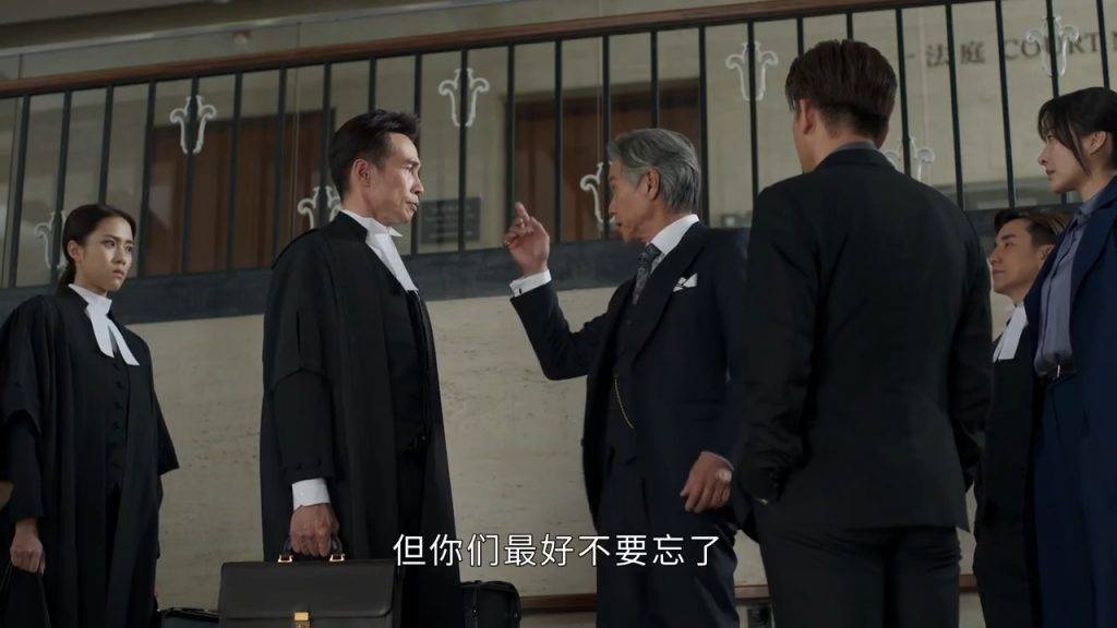 執法者們 黃宗澤 大量網民反映配音太出戲。(圖片來源:TVB)
