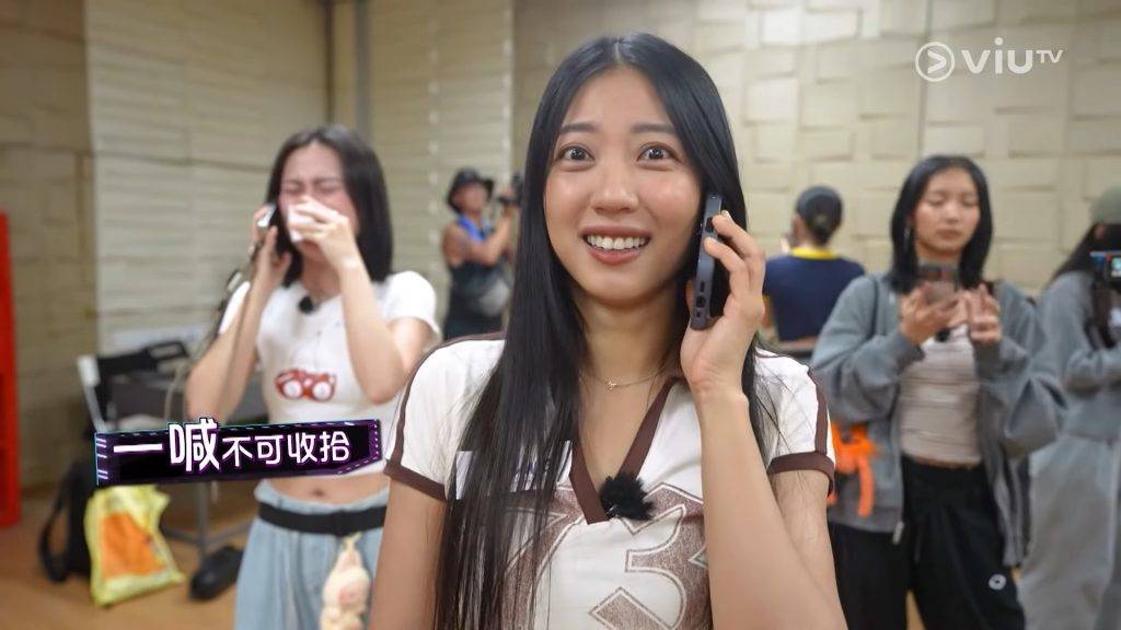 collar以為去度假 眼淚擔當 芯駖聽到Winka大喊都嚇一跳!(圖片來源:ViuTV)