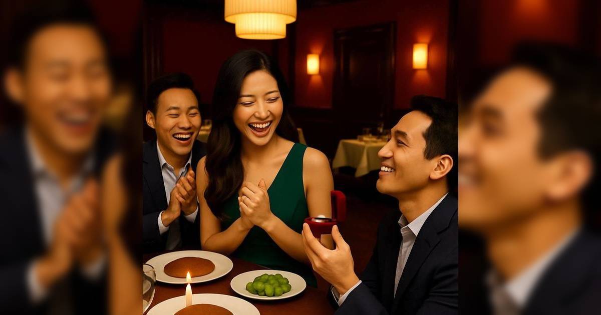 閨密男友餐廳求婚邀朋友出席 事後要每人夾錢$XXX 網民鬧爆：真係好肉酸