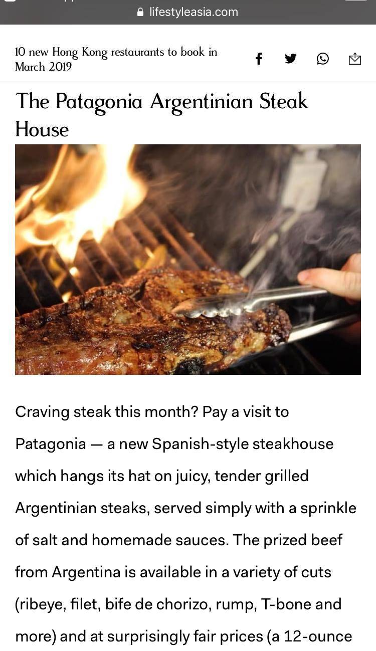 The Grand Patagonia Argentinian Steak House官方授權
