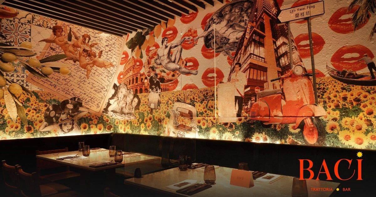BACI Trattoria · Bar – 中環餐廳 必食Margherita Pizza