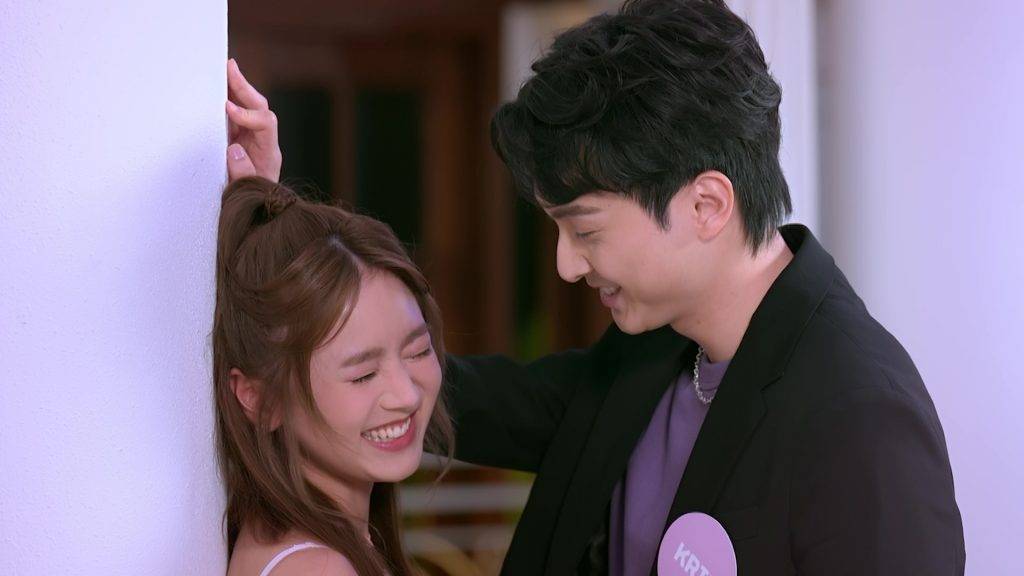 女神配對計劃 羅毓儀 欲拒還迎。(圖片來源:TVB)
