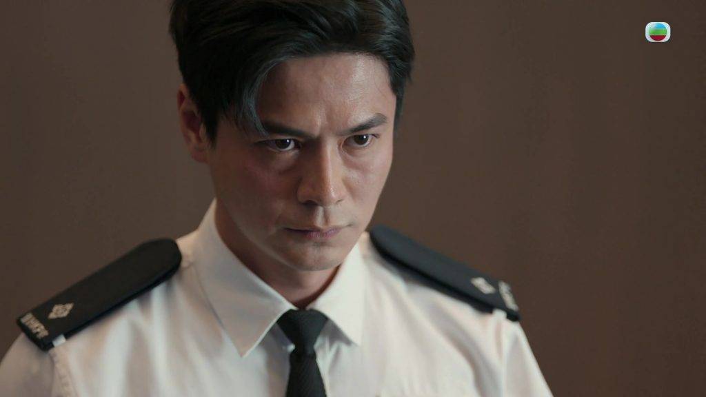 執法者們 羅子溢 子溢認為這個角色充滿挑戰性,因此在細節位上花了不少心思,力求將角色的每一個層面都演繹到位。(圖片來源:TVB)