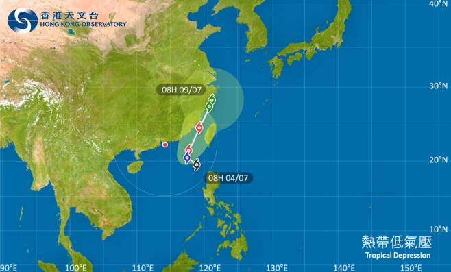 去台灣注意！颱風熱帶低氣壓影響台灣 最新路徑圖/航班資訊/旅遊保險一文睇