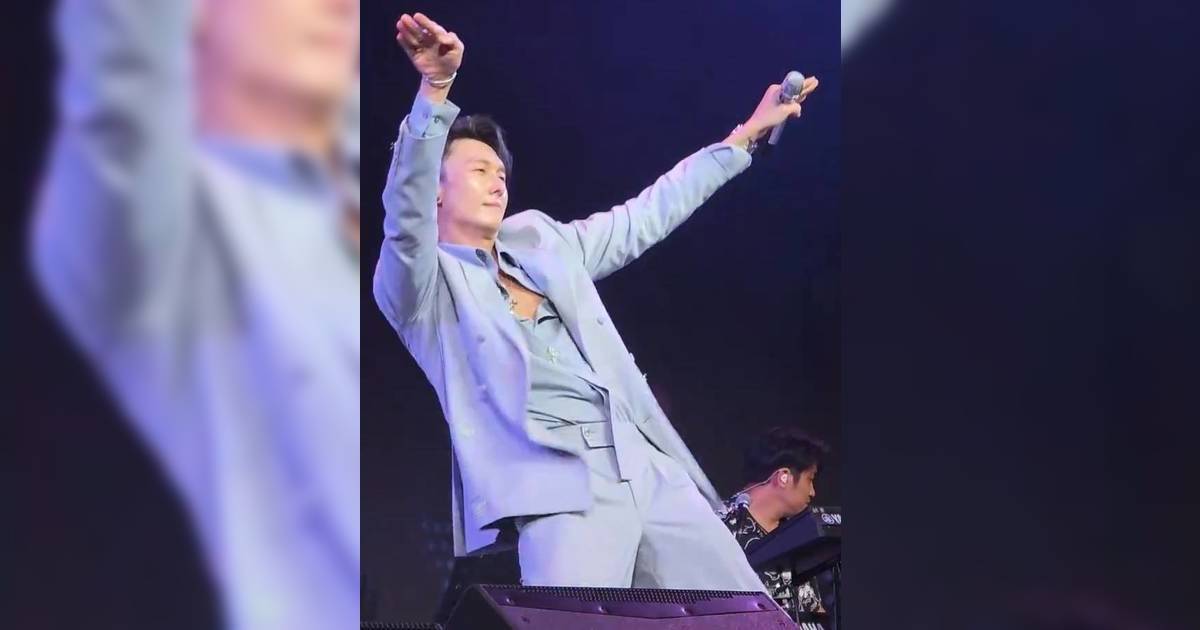 視帝王浩信演唱會大跳抖音神曲《大展鴻圖》 網民嘲尷尬：又學網紅好油膩！