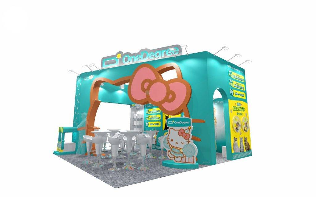 Hello Kitty 貓迷博覽會期間記住帶同主子前往OneDegree攤位(3D-C01)於Hello Kitty主題打卡位拍攝即影即有,仲有玩遊戲免費贏取豐富獎品!(圖片來源:OneDegree)