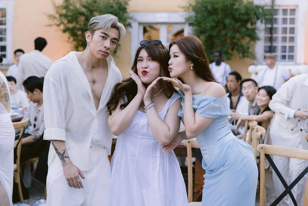 tyson yoshi Tyson Yoshi一向人緣極佳,數十位親友專程飛往意大利出席婚禮(圖片來源:IG@gwendolyn.spot)