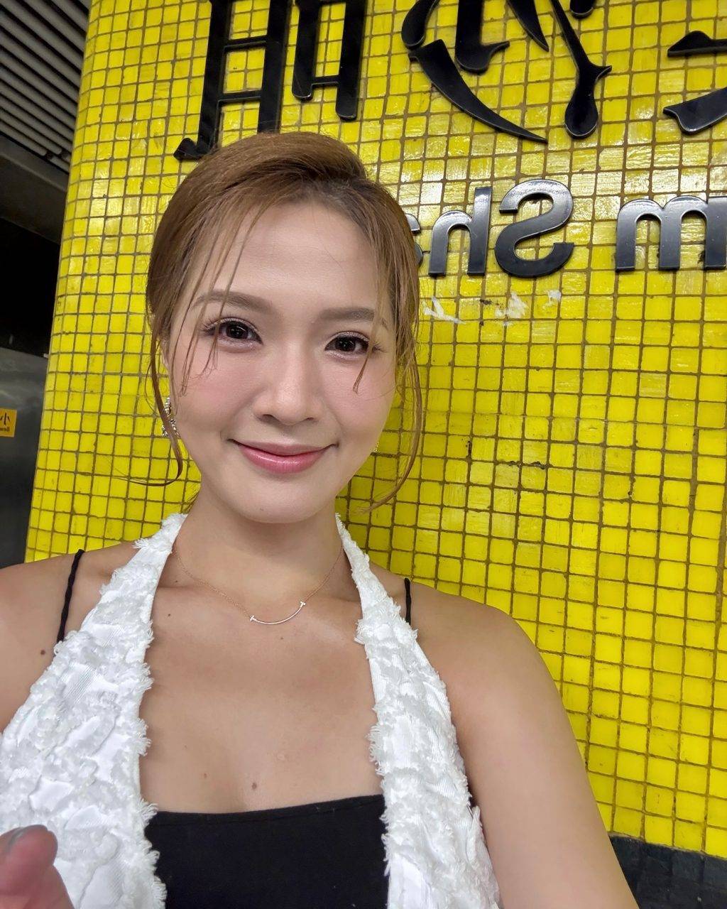 女神配對計劃 梁敏巧就曾經遇上恐怖情人。(圖片來源:IG@maggiemanhau)