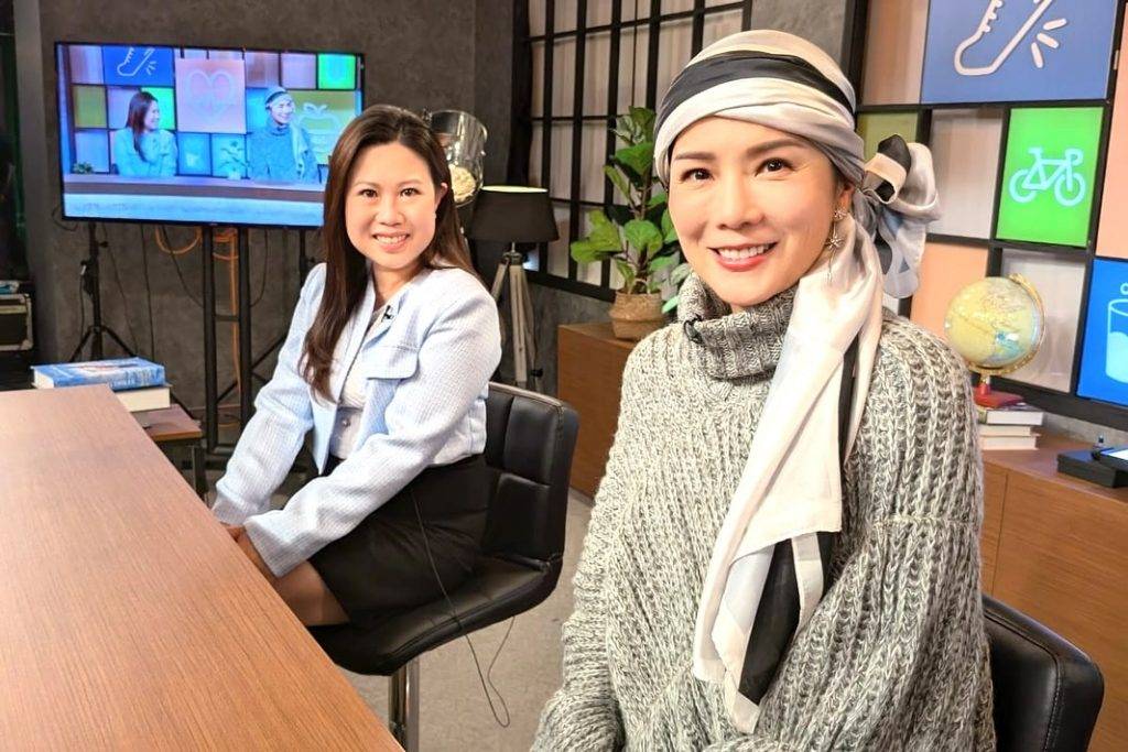 吳文忻 吳文忻在接受治療期間亦曾現身Hoy TV節目《健康關注組》,並kep住以正面心態對抗病情。(圖片來源:ig@nat_ng_nat)