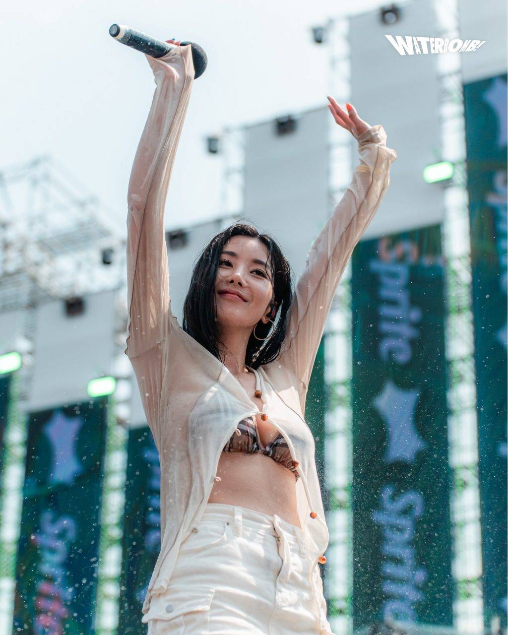 權恩妃 WATERBOMB 權恩妃2023年首次亮相「WATERBOMB」。(圖片來源:ig@waterbomb_official)