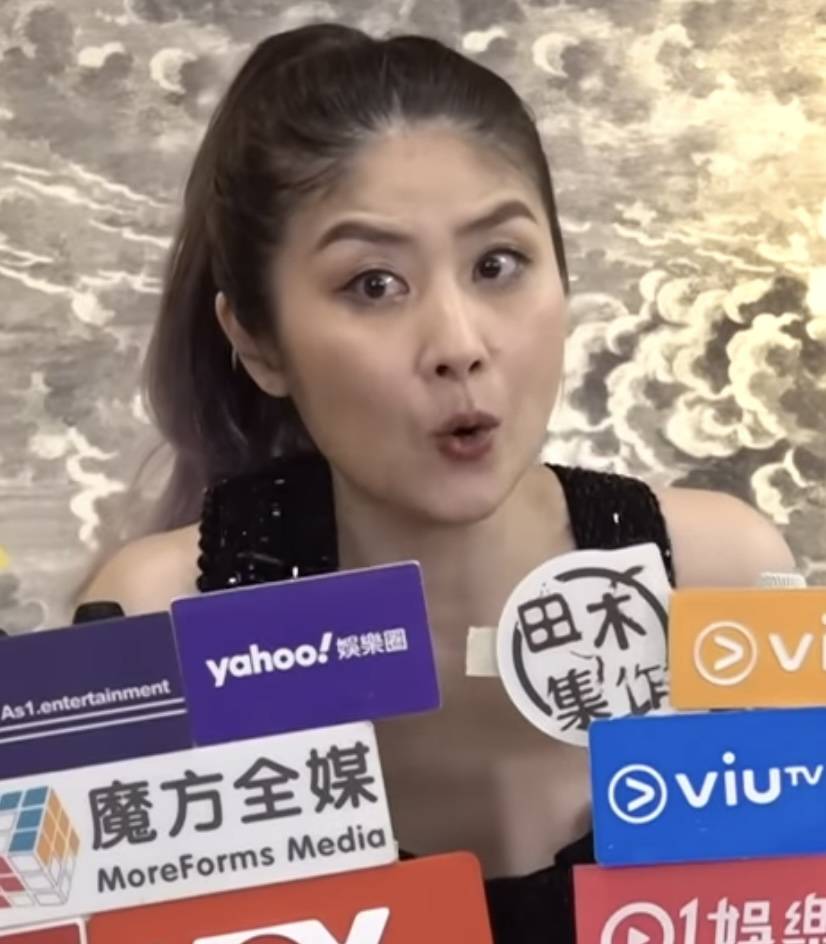 陳慧琳演唱會 尾場 陳慧琳在訪問中亦回應仔仔帶女伴入場一事,不過Kelly就表示該女伴只係同事個女。(圖片來源:youtube@viu1 HK)