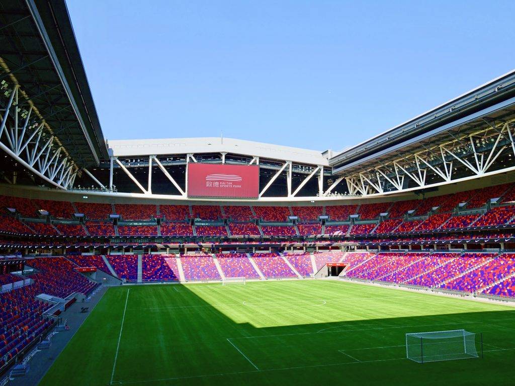 啟德體育園主場館內部