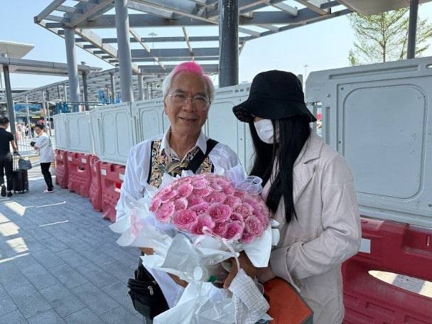 王青霞 李龍基 至於王青霞見到傳媒時面容憔悴,全程幾乎沒有發表言論。(圖片來源:大會提供)