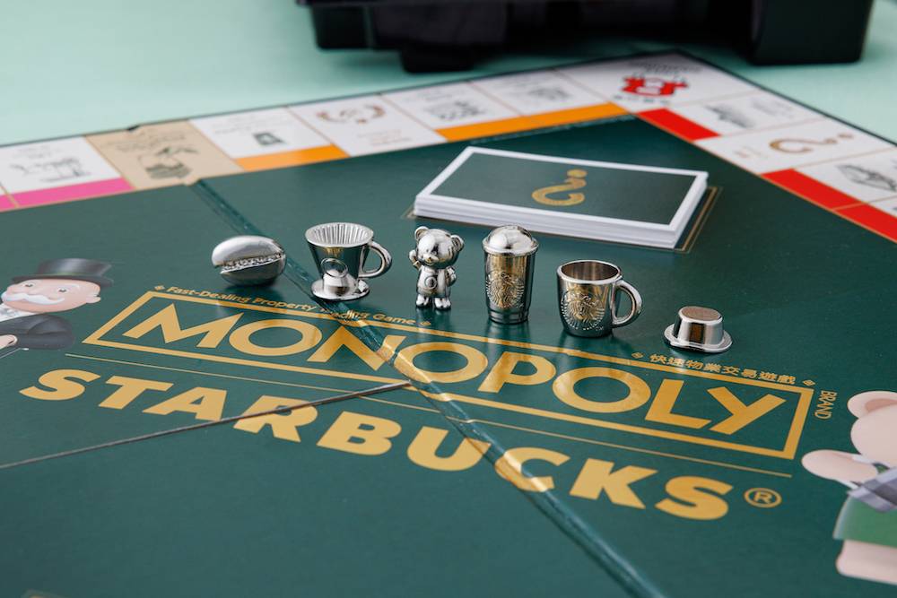 Starbucks 大富翁 星巴克 (圖片來源:官方圖片)