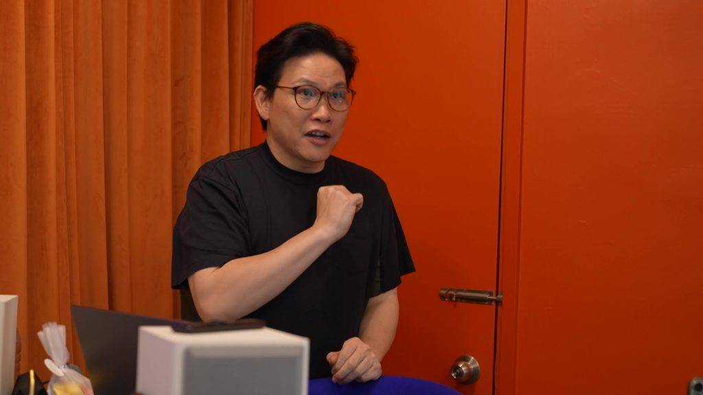 聲秀 胡子貝 屬於蘇永康組別的胡子貝Matt,獲得導師阿公的悉心栽培。(圖片來源:TVB)