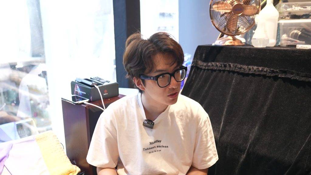聲秀 胡子貝 Matt表示:「阿公對我嚟講好似一個Daddy咁。」(圖片來源:TVB)