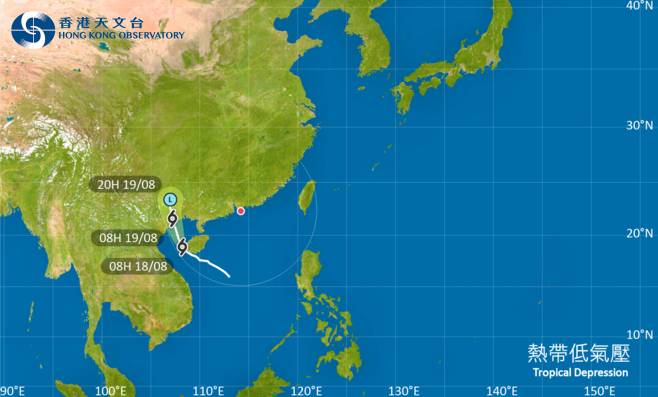 外遊注意！颱風熱帶低氣壓影響北部灣 最新路徑圖/航班資訊/旅遊保險一文睇