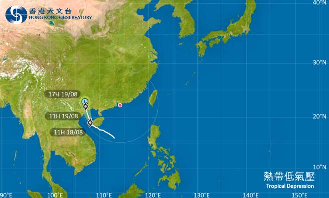 外遊注意！颱風熱帶低氣壓影響北部灣 最新路徑圖/航班資訊/旅遊保險一文睇