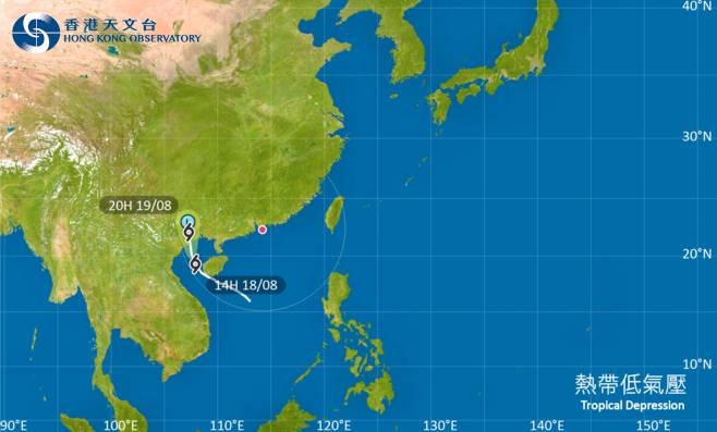 外遊注意！颱風熱帶低氣壓影響北部灣 最新路徑圖/航班資訊/旅遊保險一文睇