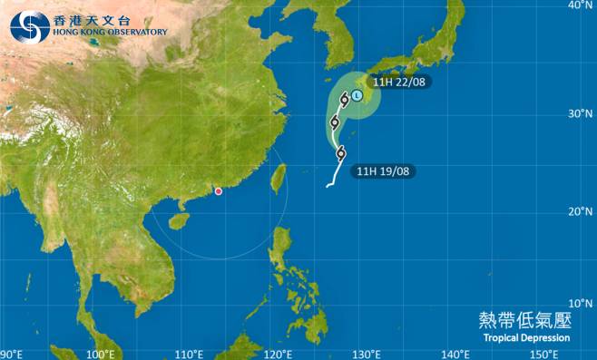 去日本注意！颱風熱帶低氣壓影響琉球群島 最新路徑圖/航班資訊/旅遊保險一文睇