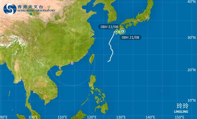 去日本注意！颱風玲玲影響日本 最新路徑圖/航班資訊/旅遊保險一文睇