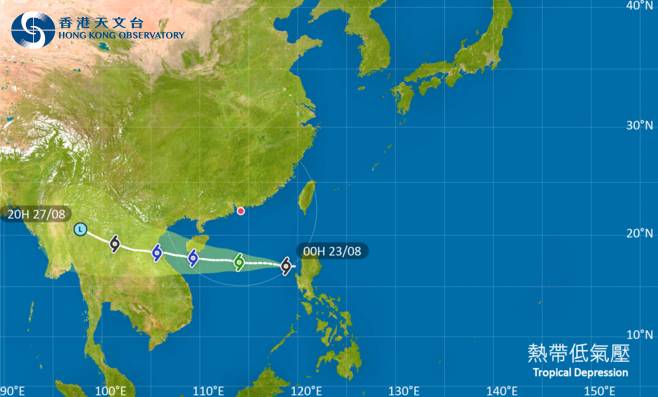 外遊注意！颱風熱帶低氣壓影響呂宋 最新路徑圖/航班資訊/旅遊保險一文睇