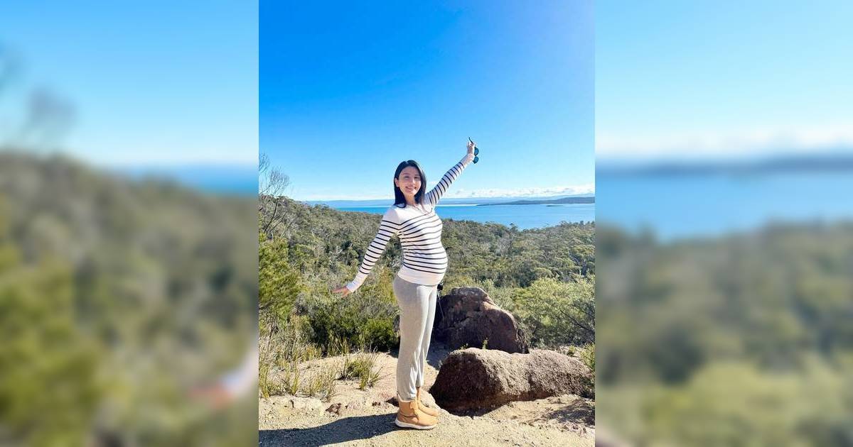 35歲林芊妤Coffee懷胎7月挺巨肚照樣行山 二胎曾驗出染色體異常