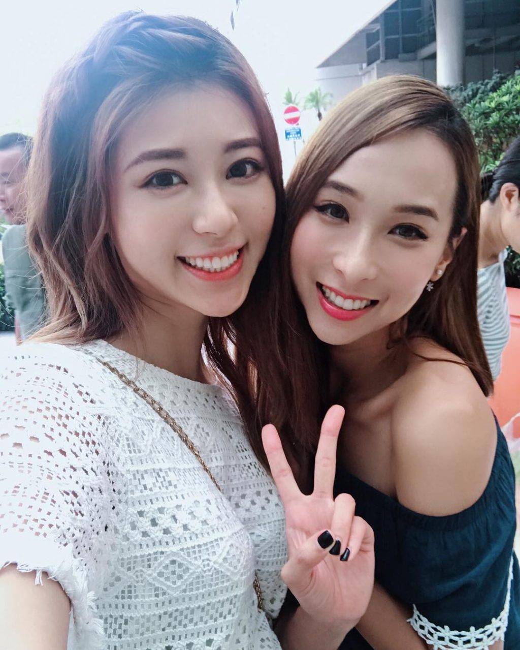 東張女神 林泳淘 片段中最搶眼的不是林泳淘的化妝技巧,而是好友李旻芳的爆笑留言。(圖片來源:IG@limanfong)