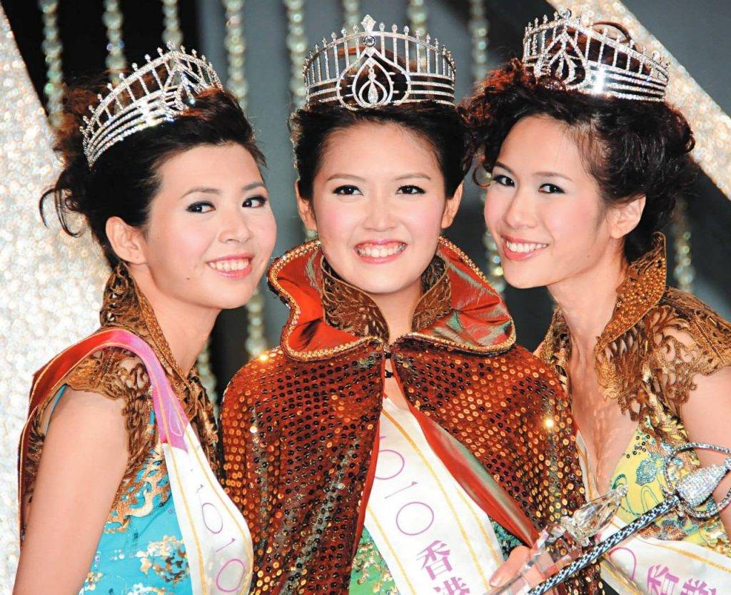 陳庭欣 香港小姐 《2010年度香港小姐競選》冠軍陳庭欣(圖片來源:新傳媒資料庫)