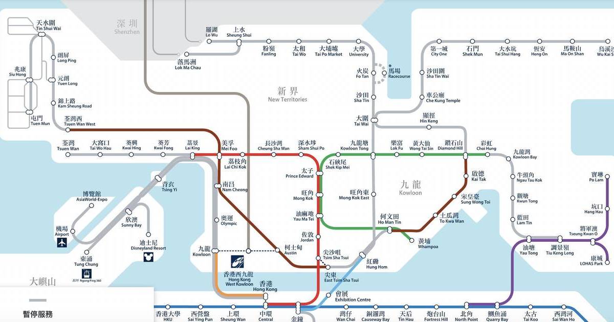 八號風球將至 港鐵服務分階段恢復 須時較長