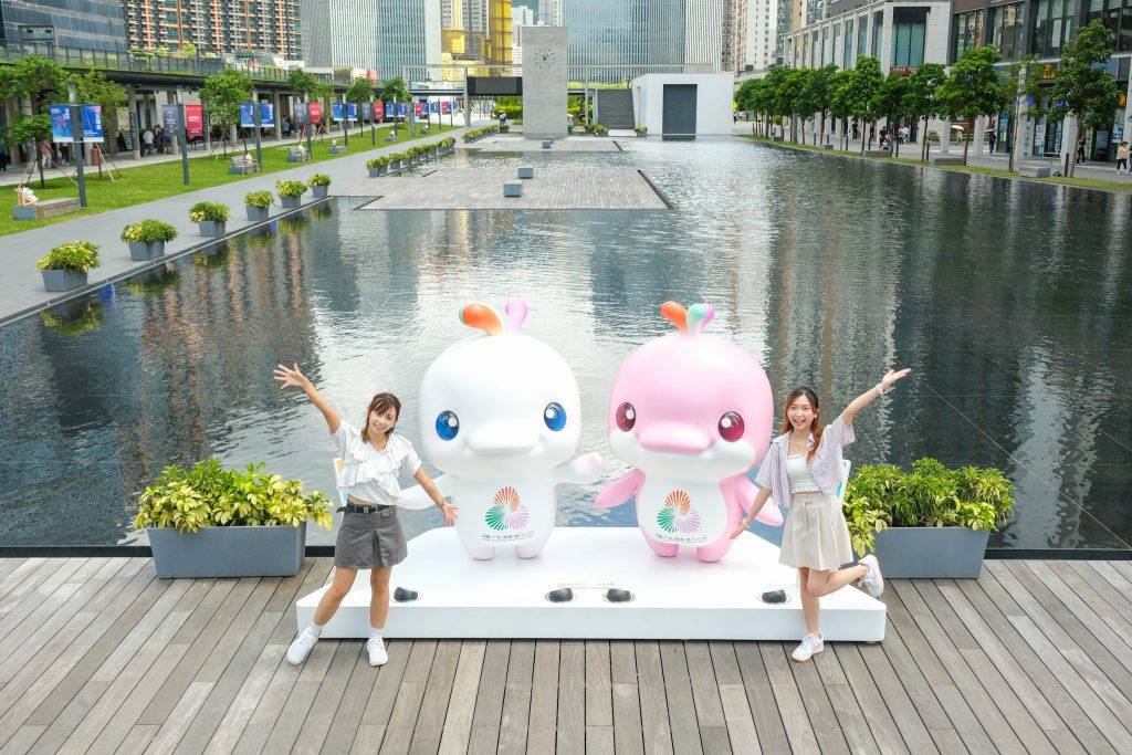 共迎全運 全城gogogo 啟德車站廣場(圖片來源:全運會香港統籌辦)