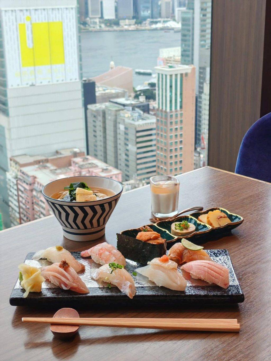 尖沙咀 The ONE 海景鐵板燒海賀 OmakaseOmakase (圖片來源:KKday)