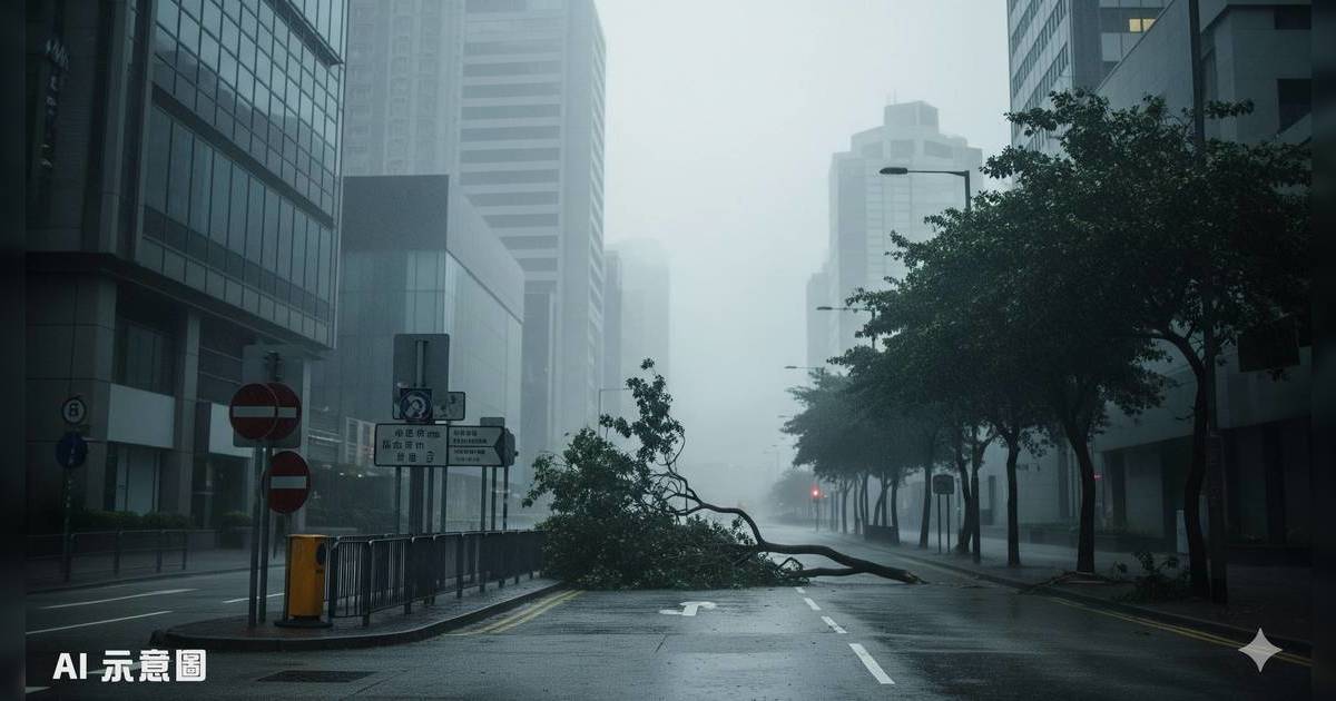 8號風球狂襲｜陣風飆至134公里！天文台警告：下午改發3號風球？