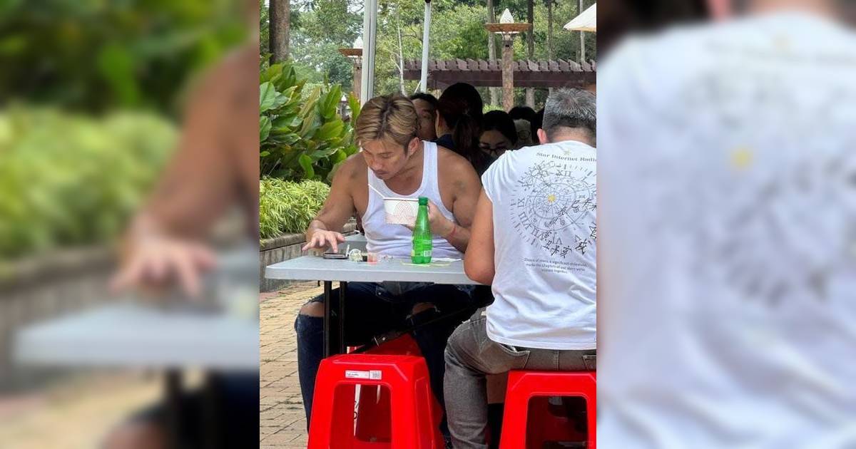 48歲視帝淪落街邊開餐？驚變地盤工頹廢look斷正 網民嚇呆：完全認唔出！