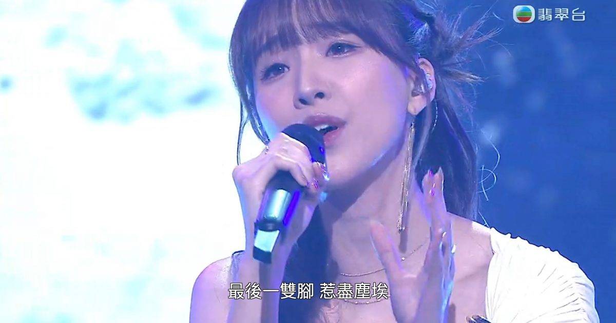 聲秀 ｜仙氣女神甄敏芳 白色高衩裙晒S身形 驚爆「唱完個心唔跳」嚇窒全場？