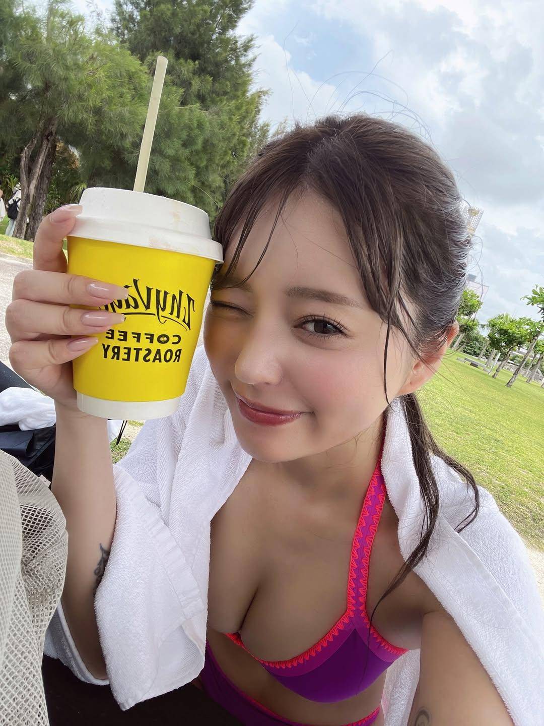 高橋藍 河北彩伽 (圖片來源:IG@@d28_uka)