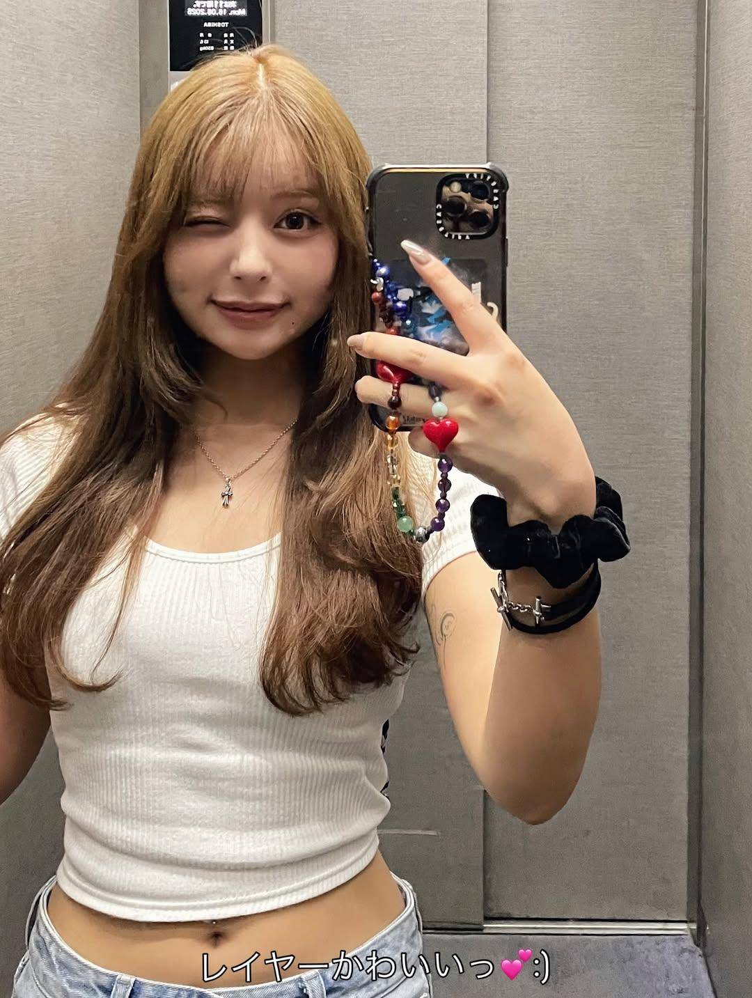 高橋藍 河北彩伽 (圖片來源:IG@@d28_uka)