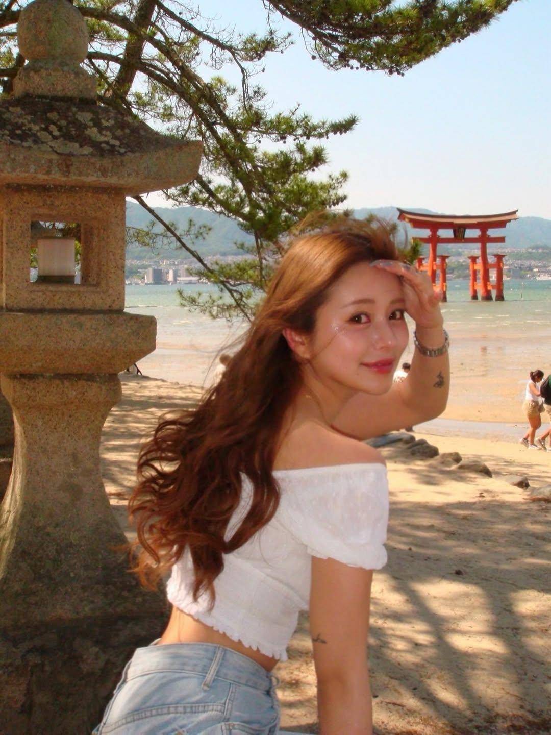 高橋藍 河北彩伽 (圖片來源:IG@@d28_uka)