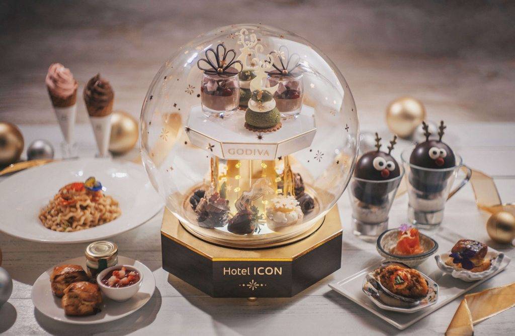 聖誕大餐 優惠 靚景 西餐 扒房 自助餐 GREEN X GODIVA 星願木馬下午茶 $388起(圖片來源:官方授權圖片)