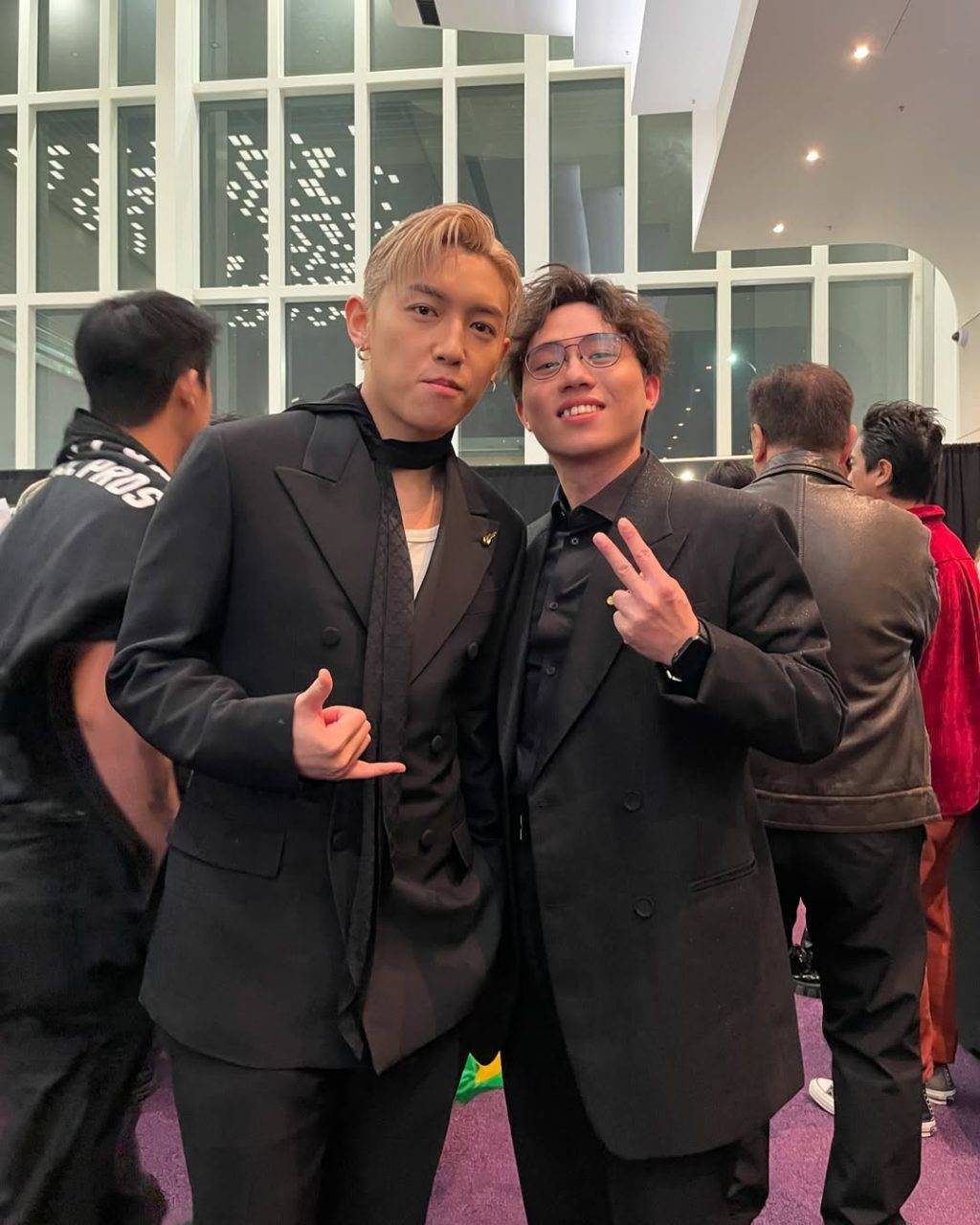 男藝人身高 身高 只知道米爺係矮過MC!(圖片來源:IG@giant_rice2m)