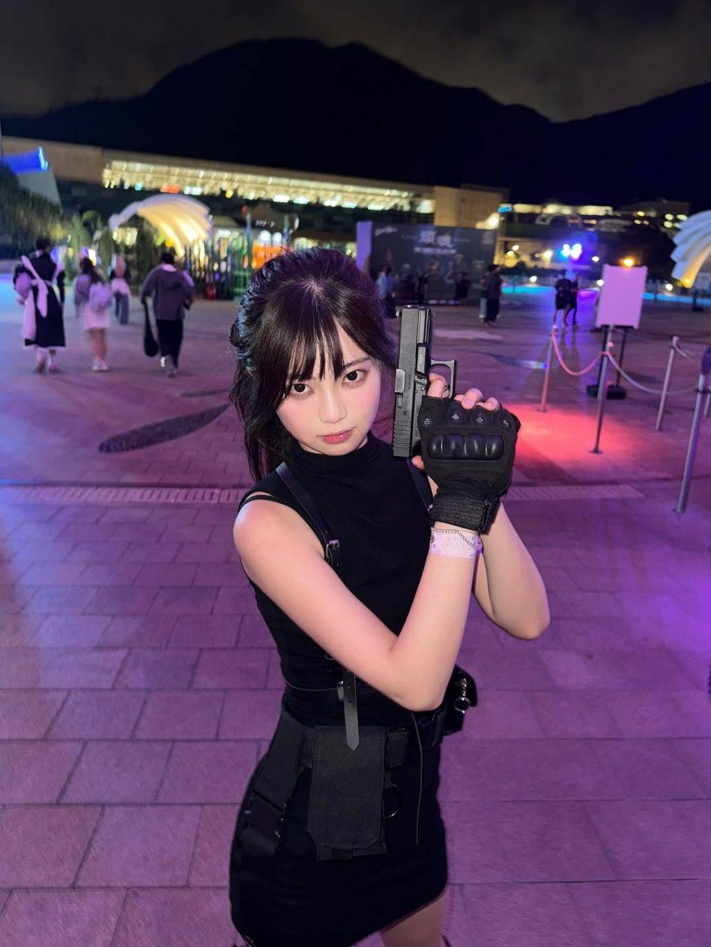 萬聖節 靚女 (圖片來源:IG@區明妙)